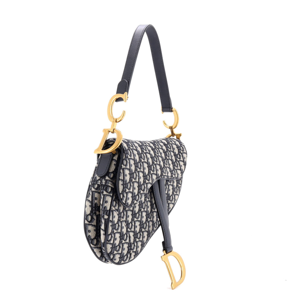 Saddle Handbag Oblique Canvas Medium