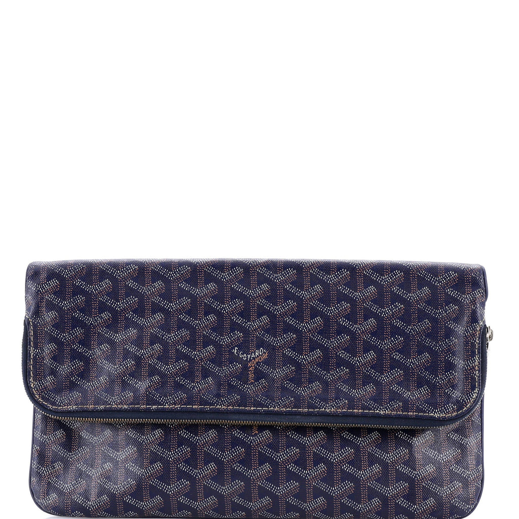 Saint Marie Clutch Coated Canvas