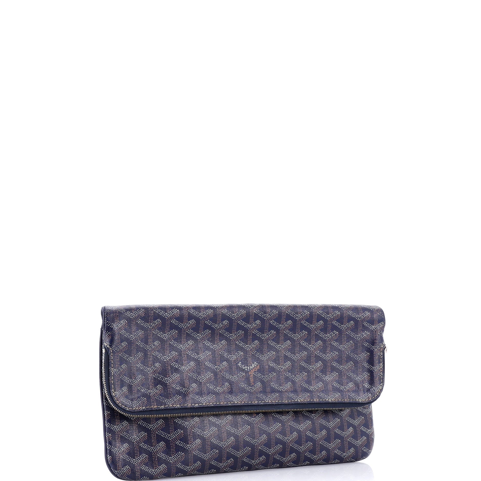 Saint Marie Clutch Coated Canvas