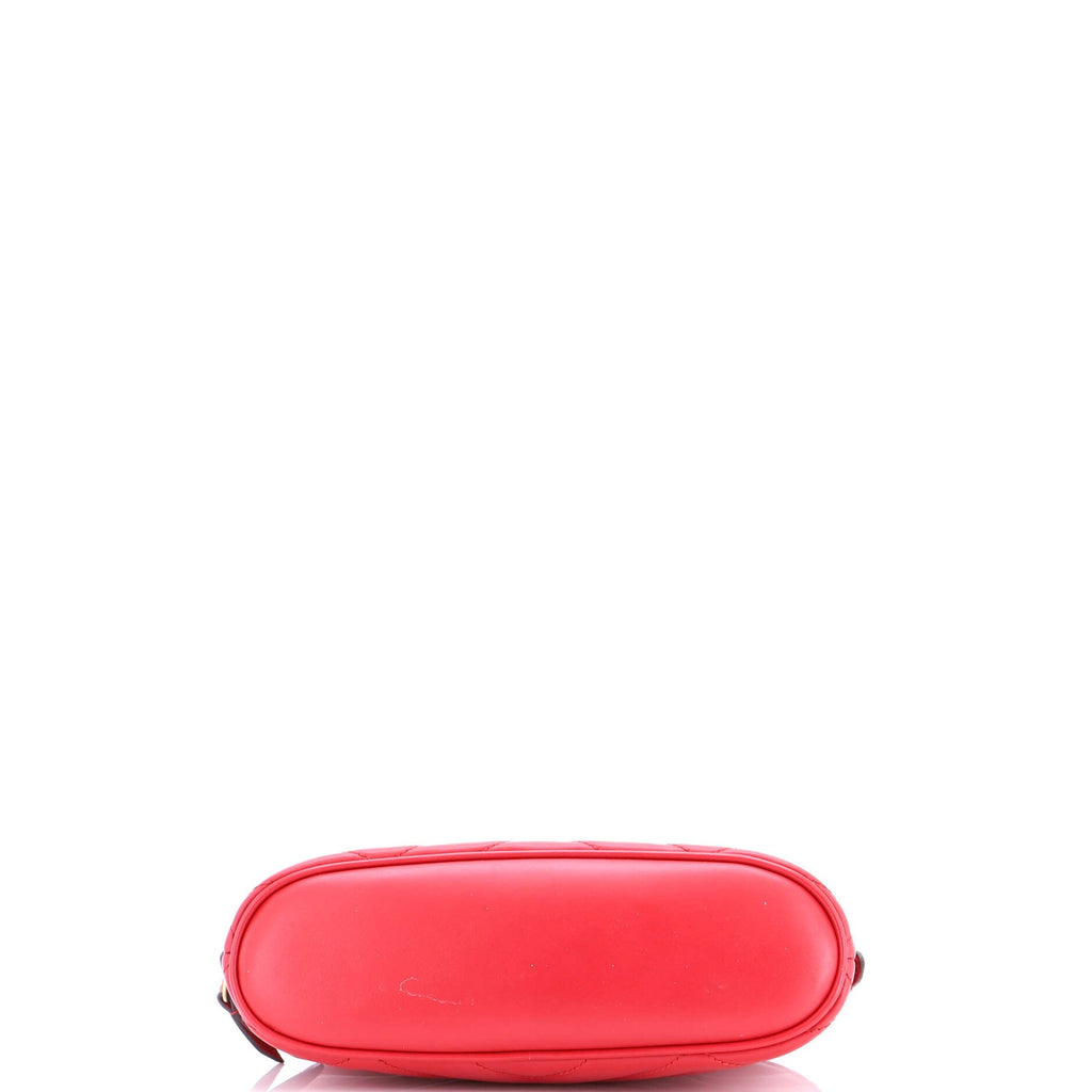 GG Marmont Cosmetic Case Matelasse Leather Large