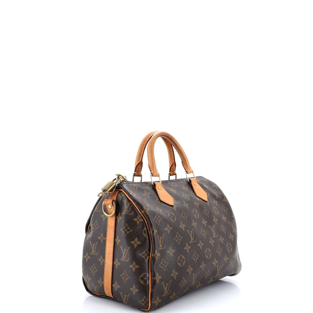 Speedy Bandouliere Bag Monogram Canvas 30
