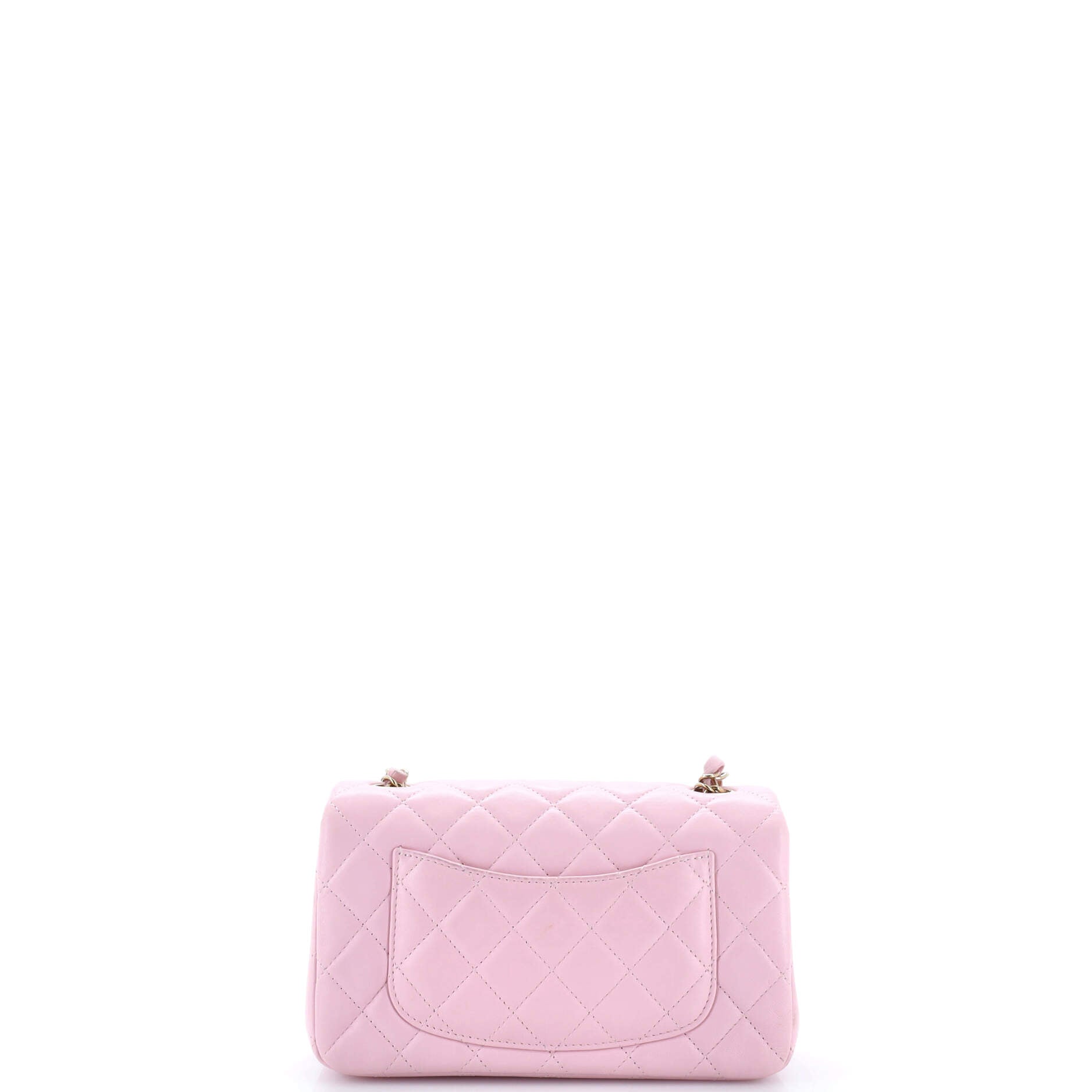 Classic Single Flap Bag Quilted Lambskin Mini
