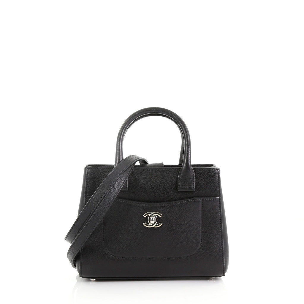 Neo Executive Tote Grained Calfskin Mini