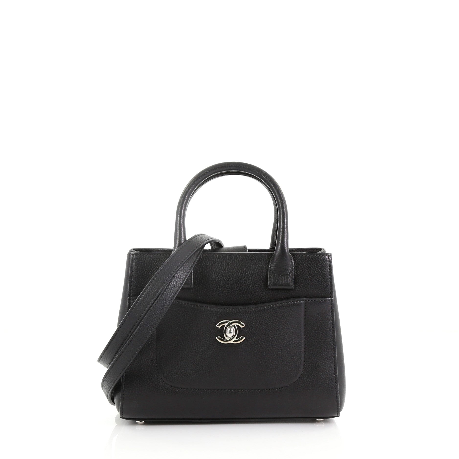 Neo Executive Tote Grained Calfskin Mini