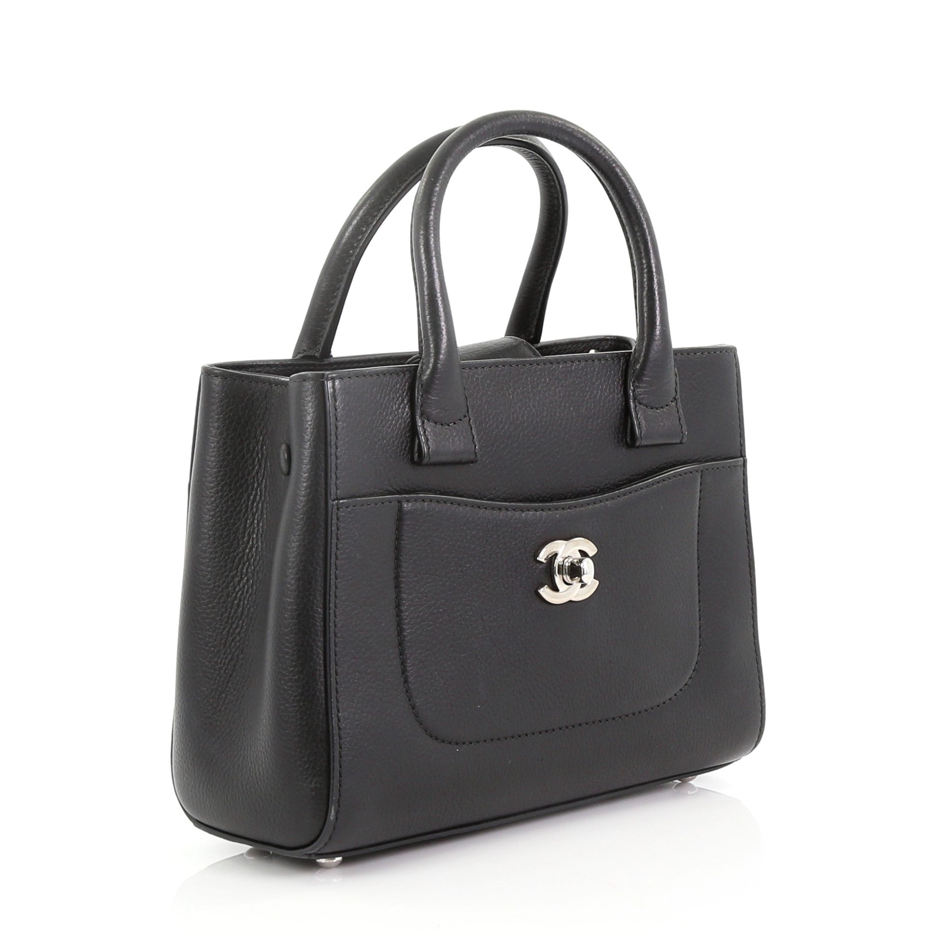 Neo Executive Tote Grained Calfskin Mini