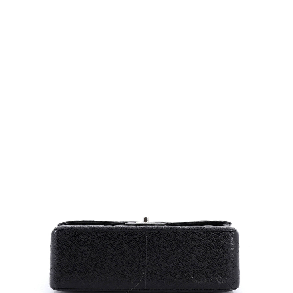 Classic Double Flap Bag Quilted Caviar Jumbo