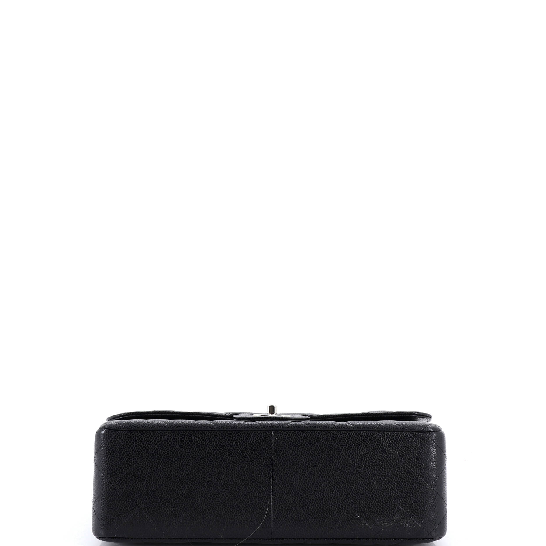 Classic Double Flap Bag Quilted Caviar Jumbo