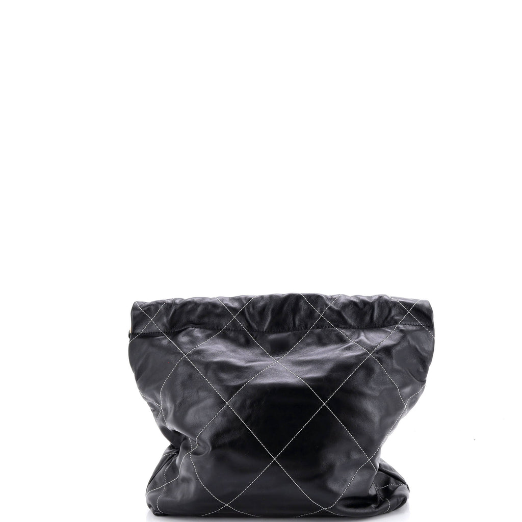 22 Chain Hobo Quilted Calfskin Small