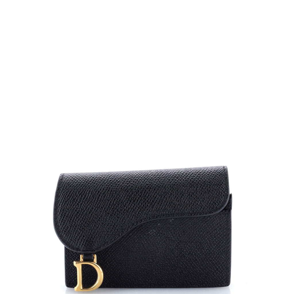Saddle Lotus Wallet Leather Mini