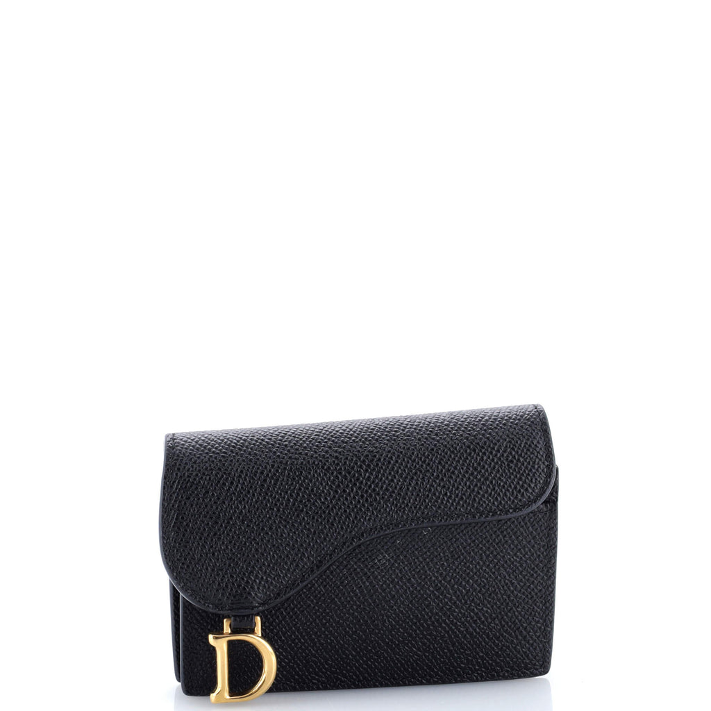 Saddle Lotus Wallet Leather Mini