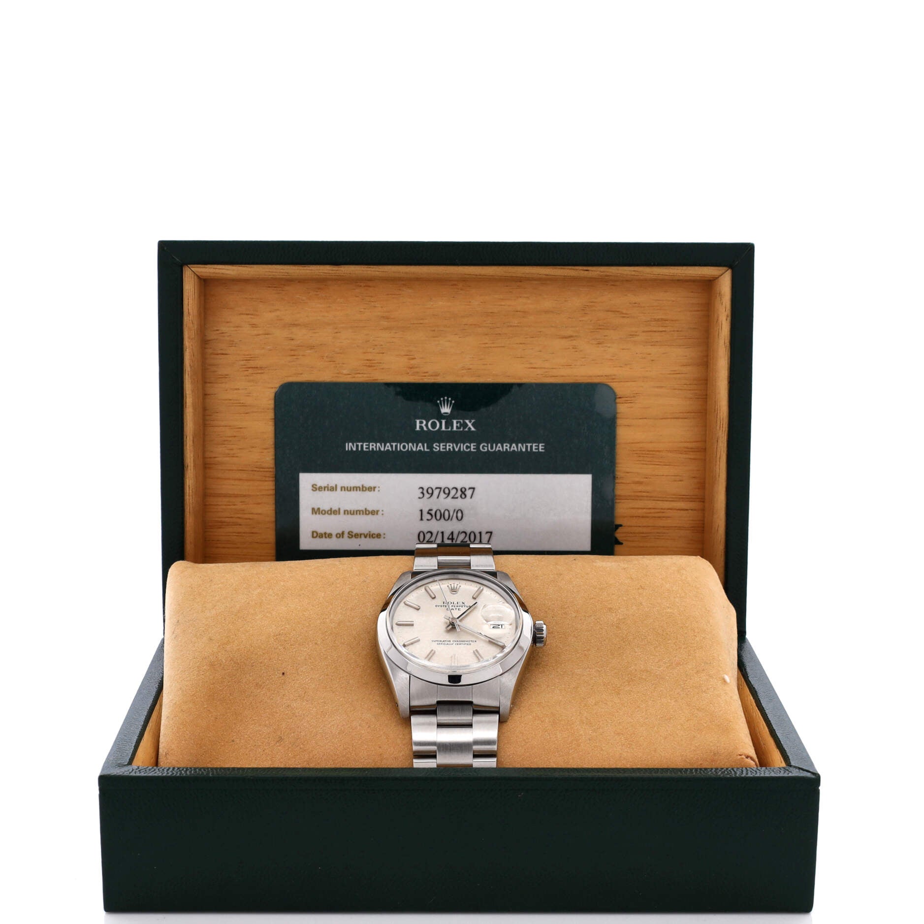 Oyster Perpetual Date Automatic Watch Stainless Steel 34