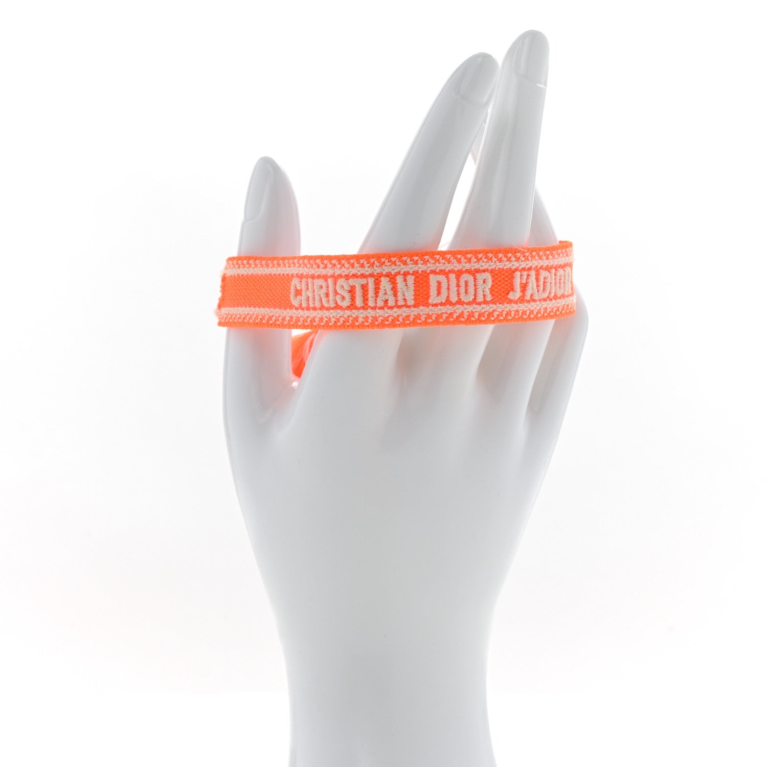 Woven Cotton Saint Tropez Friendship Bracelet Orange