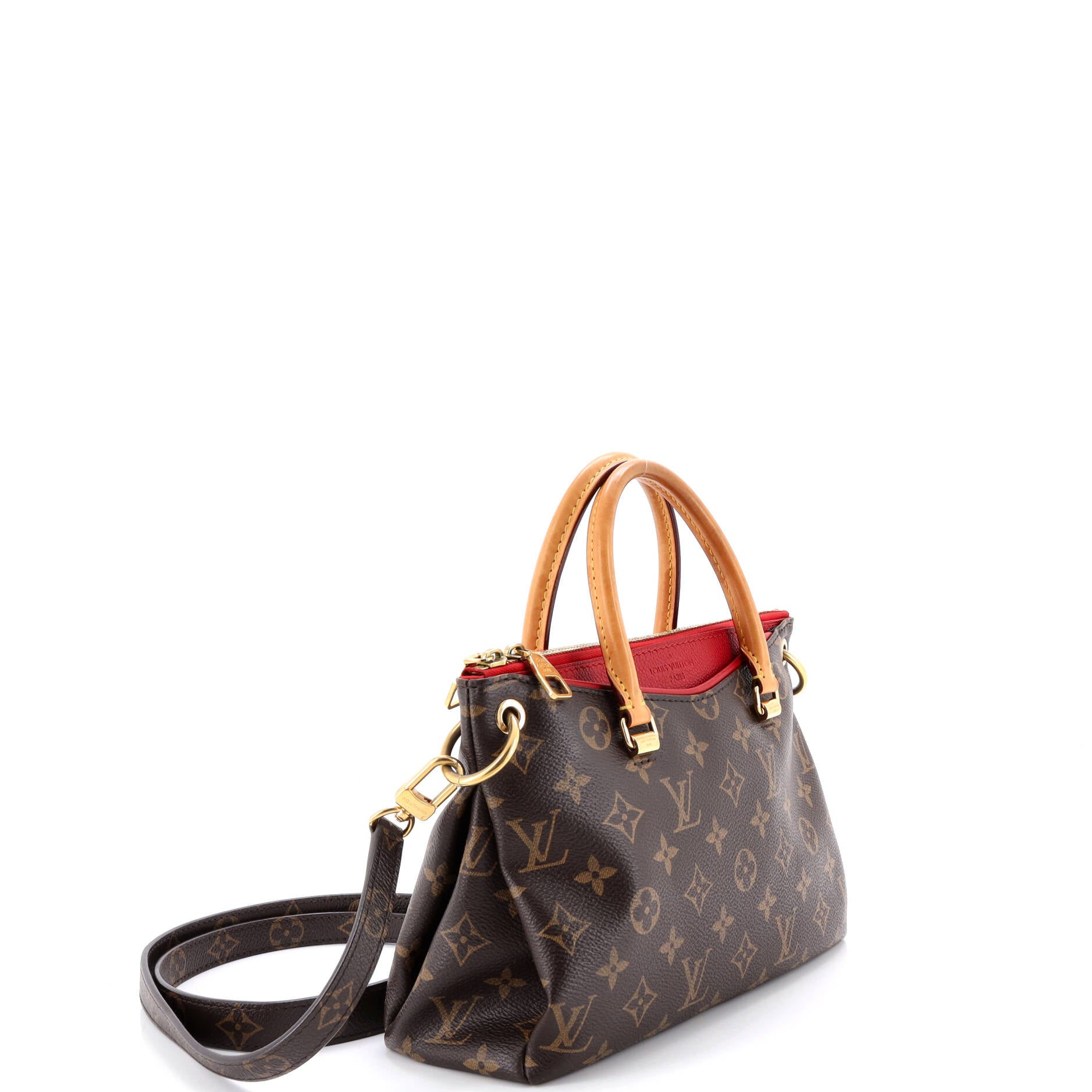 Pallas Tote Monogram Canvas with Leather BB