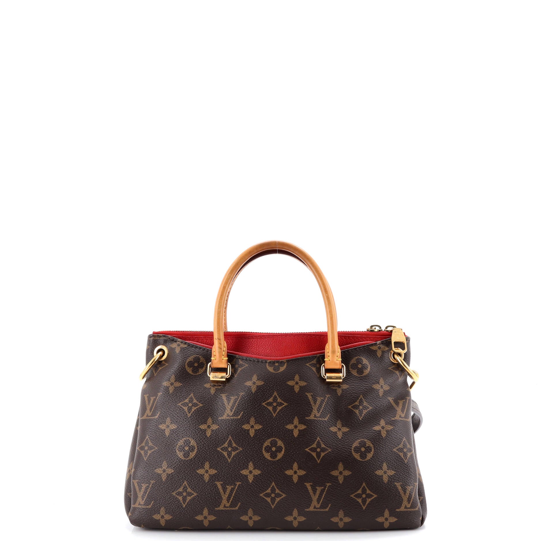 Pallas Tote Monogram Canvas with Leather BB