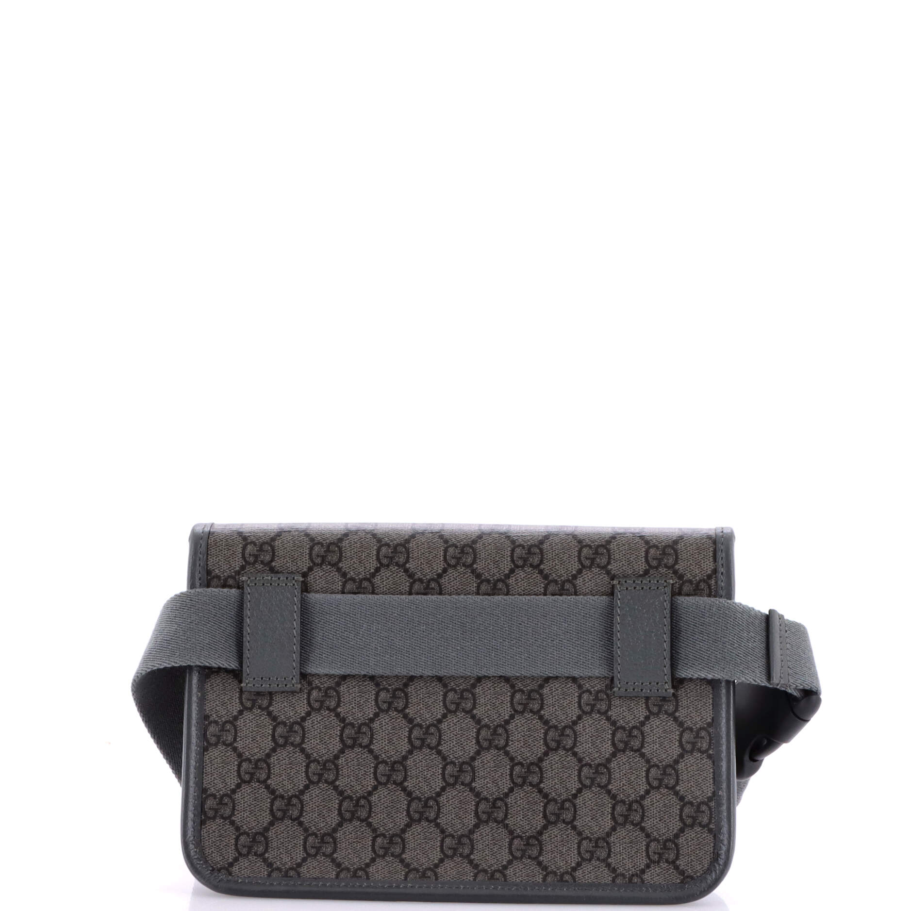 Ophidia Flap Belt Bag GG Coated Canvas with Leather