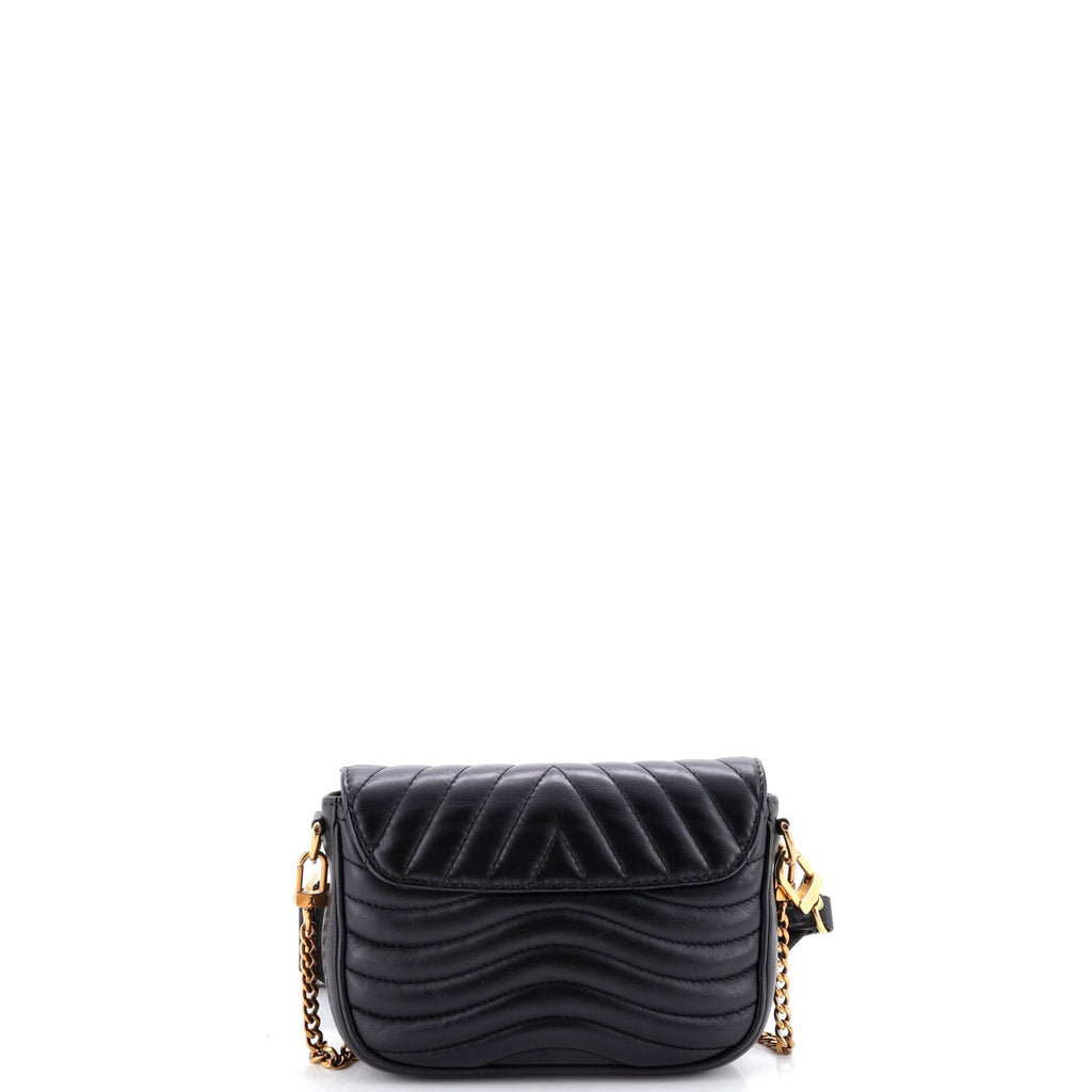 New Wave Multi Pochette Quilted Leather