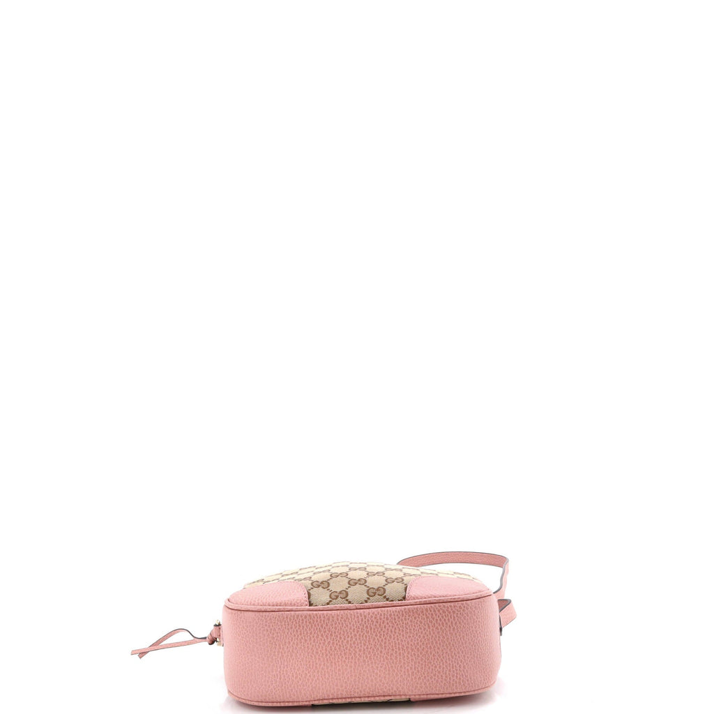 Bree Disco Crossbody Bag GG Canvas with Leather Mini