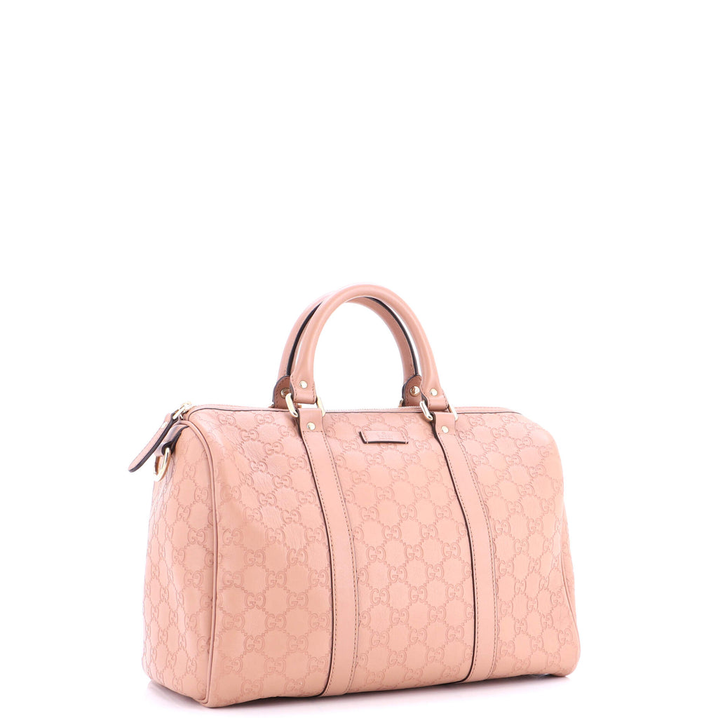 Joy Boston Bag Guccissima Leather Medium