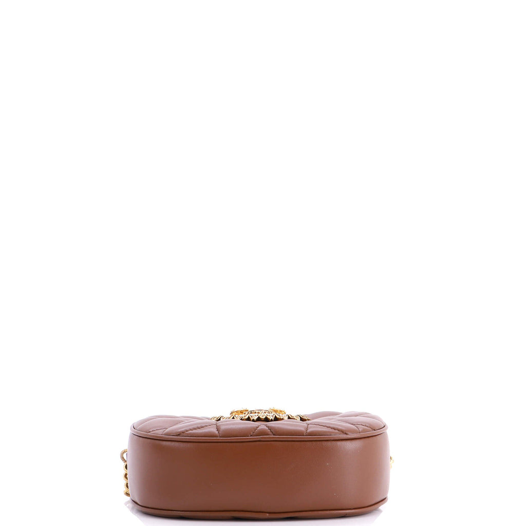 Devotion Camera Bag Quilted Leather Small