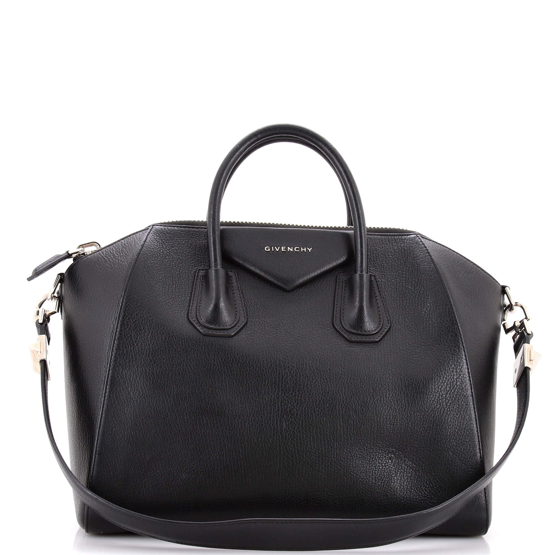 Antigona Bag Leather and Kenya Metal Medium