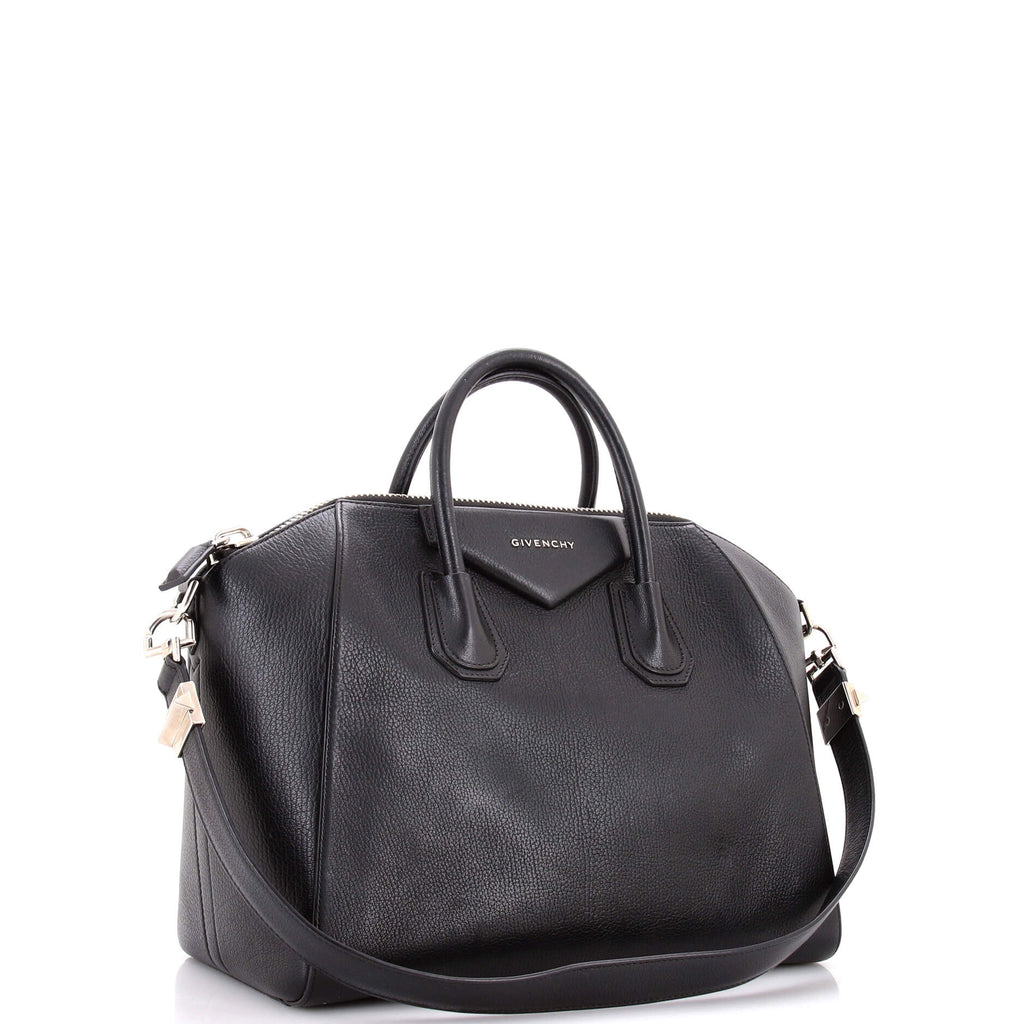 Antigona Bag Leather and Kenya Metal Medium