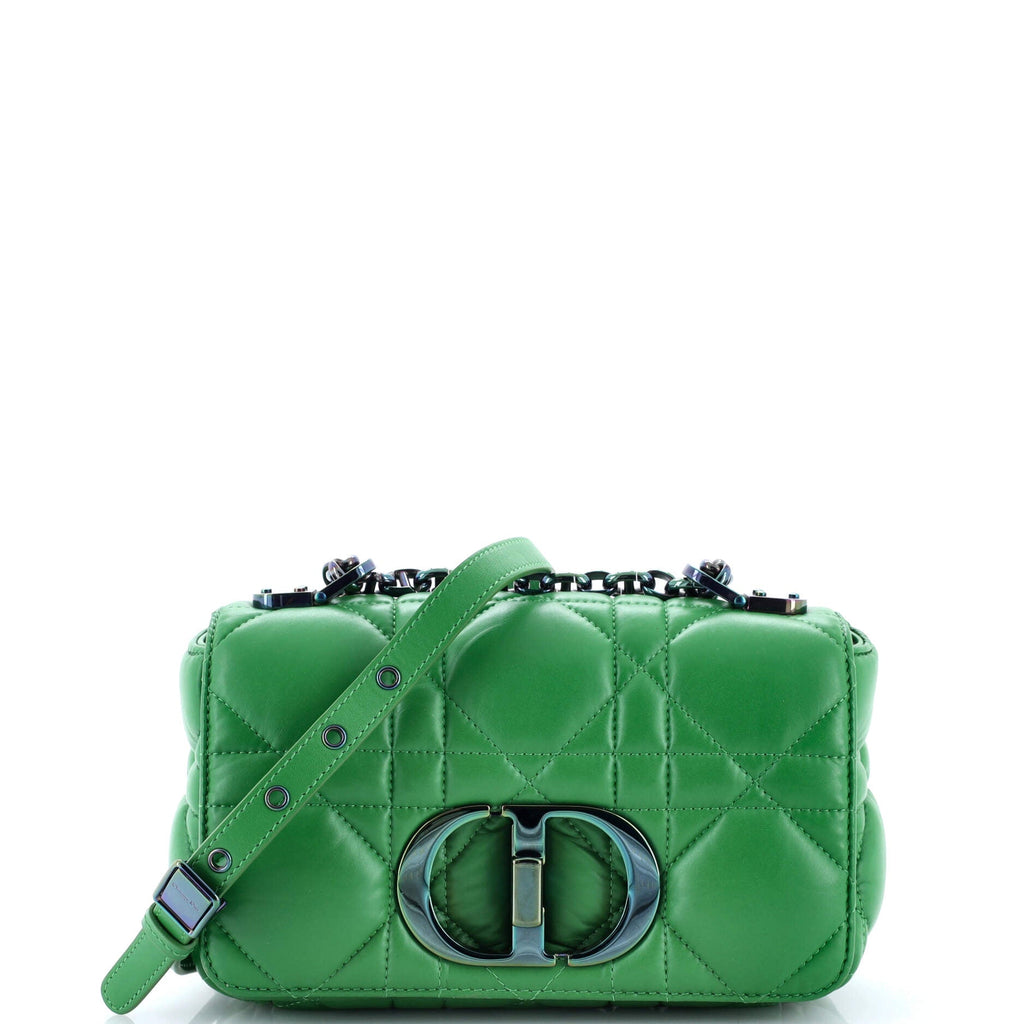 Caro Bag Macrocannage Quilt Calfskin Small
