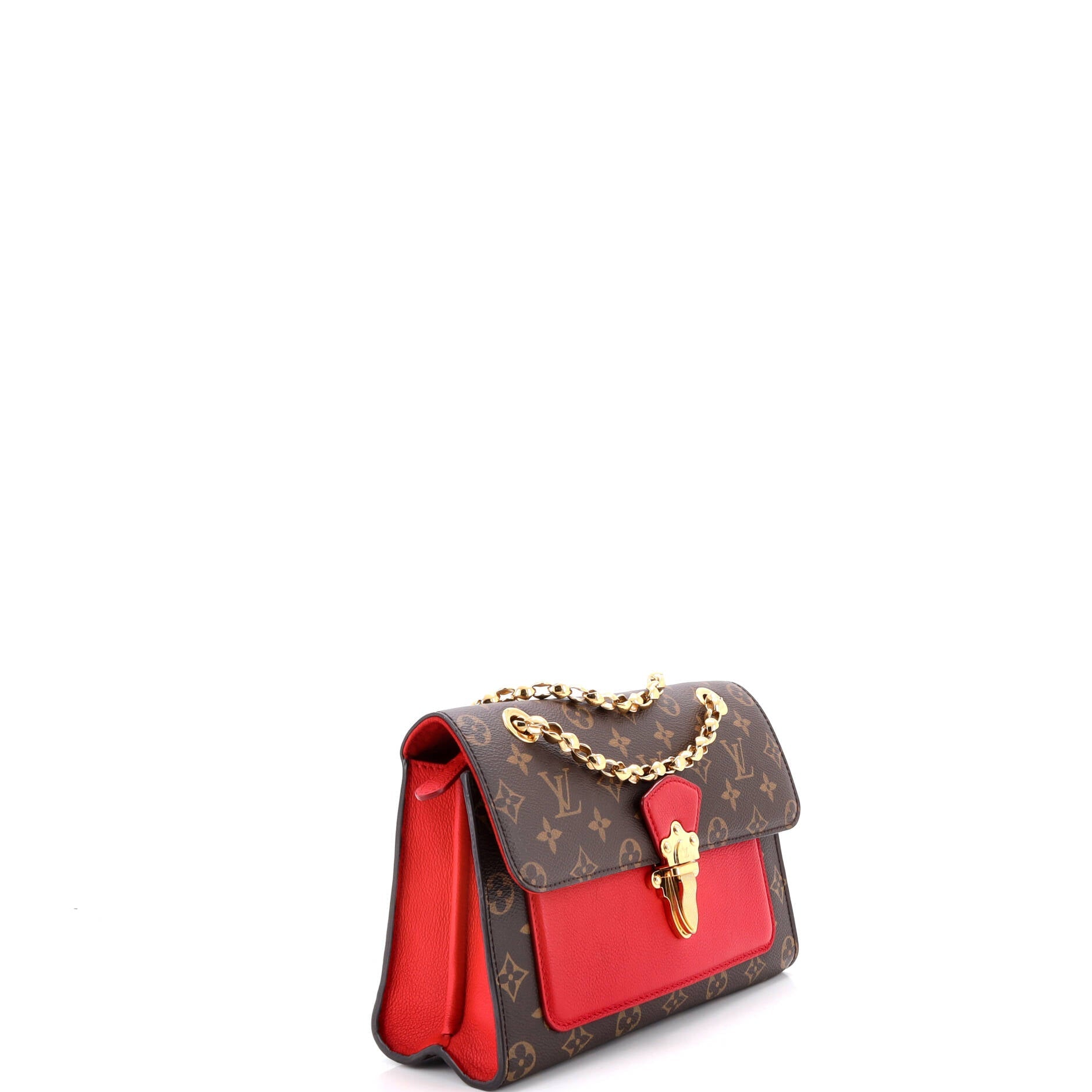 Victoire Handbag Monogram Canvas and Leather