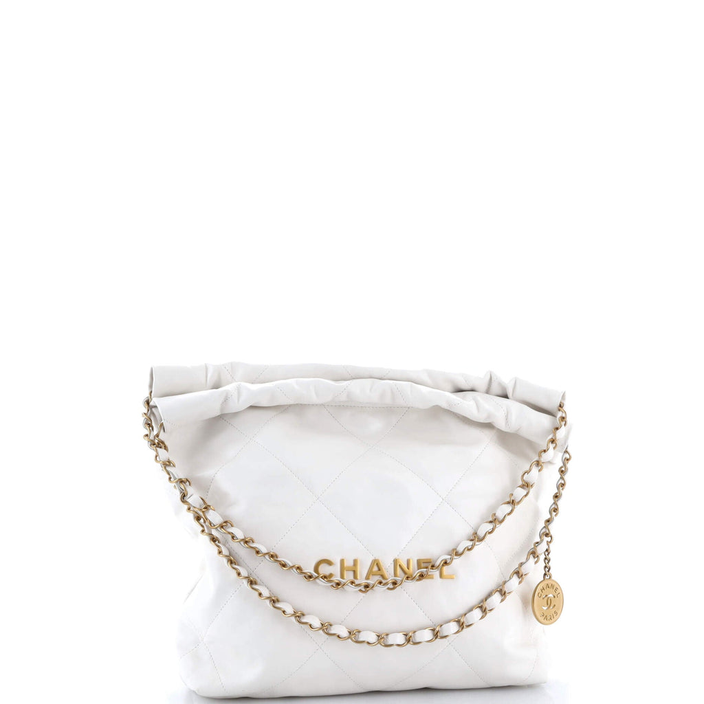22 Chain Hobo Quilted Calfskin Small