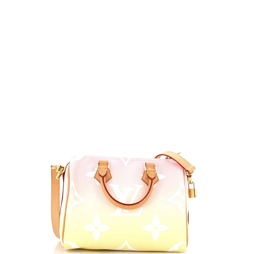 Speedy Bandouliere Bag By The Pool Monogram Giant 25