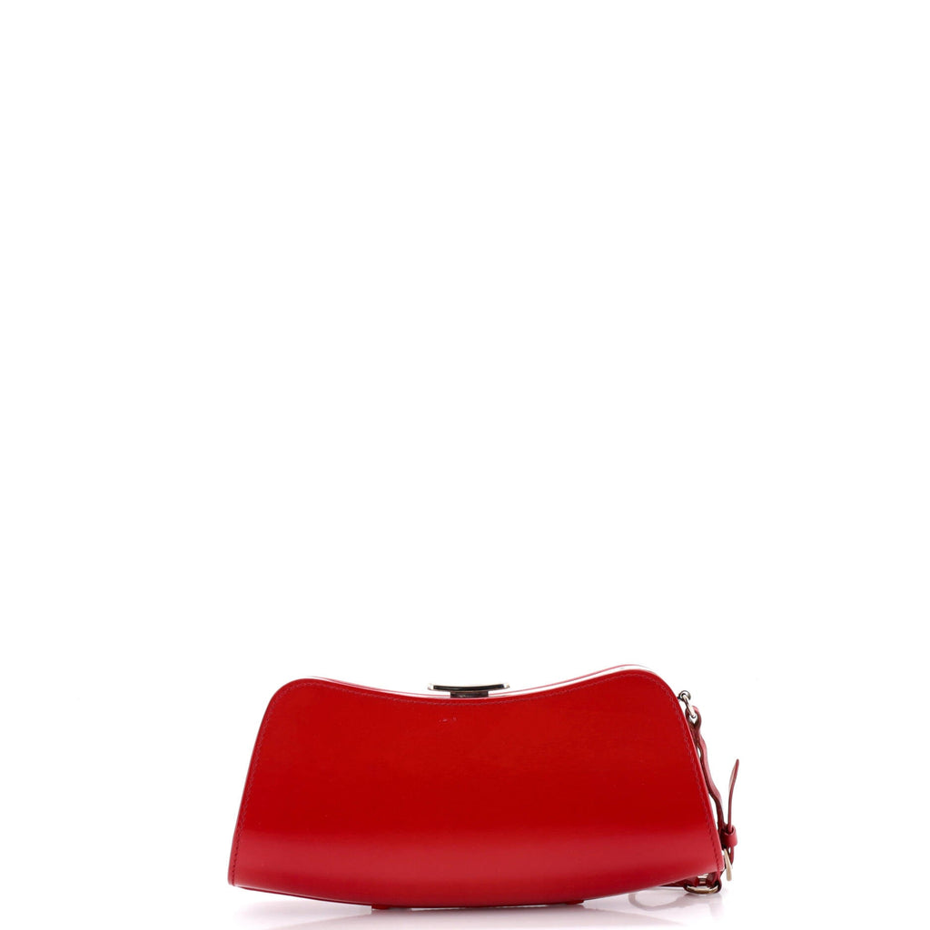Vintage Bondage Wristlet Clutch Leather Small