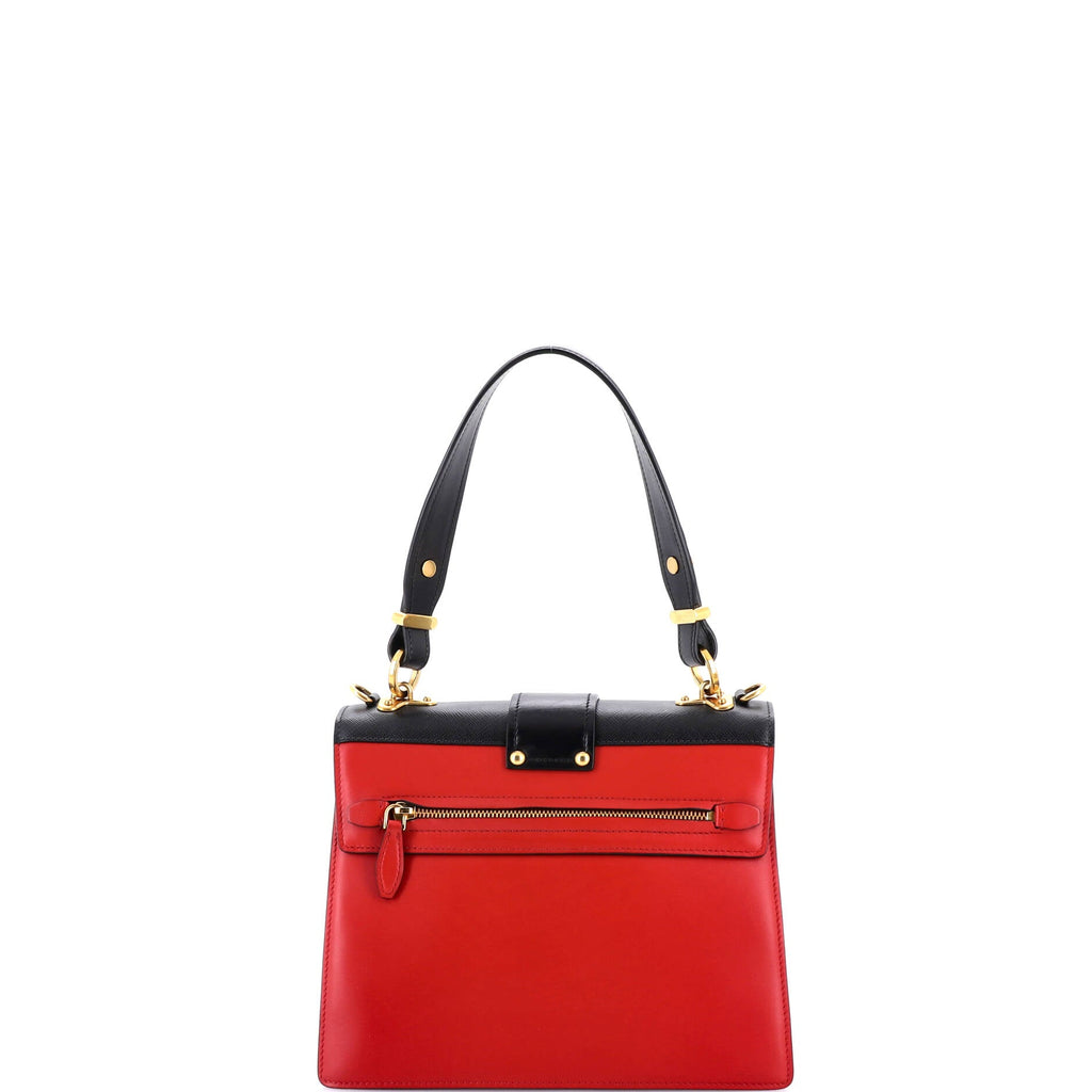 Cahier Convertible Shoulder Bag City Calf and Saffiano Medium