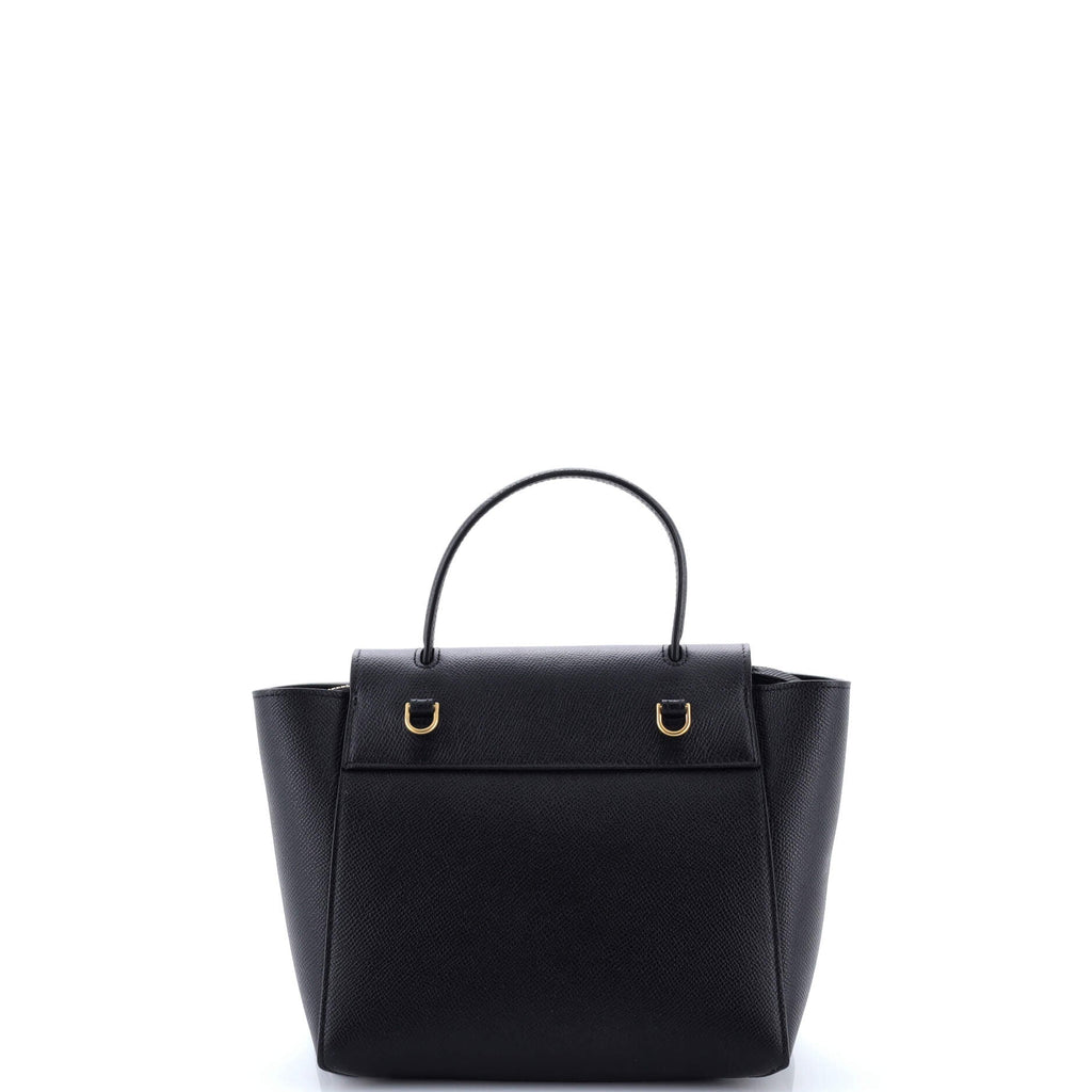 Belt Bag Textured Leather Nano