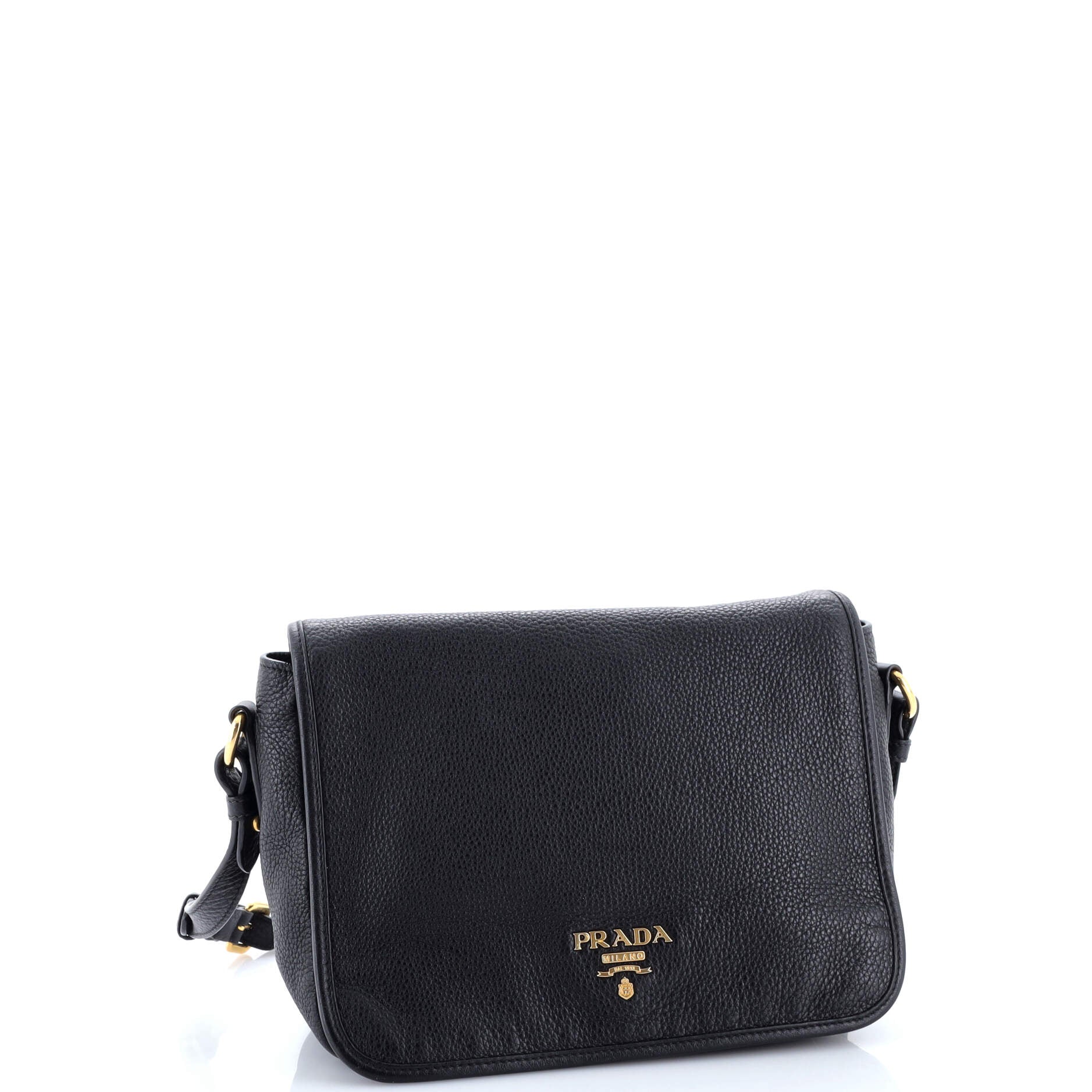 Flap Messenger Bag Vitello Phenix Medium