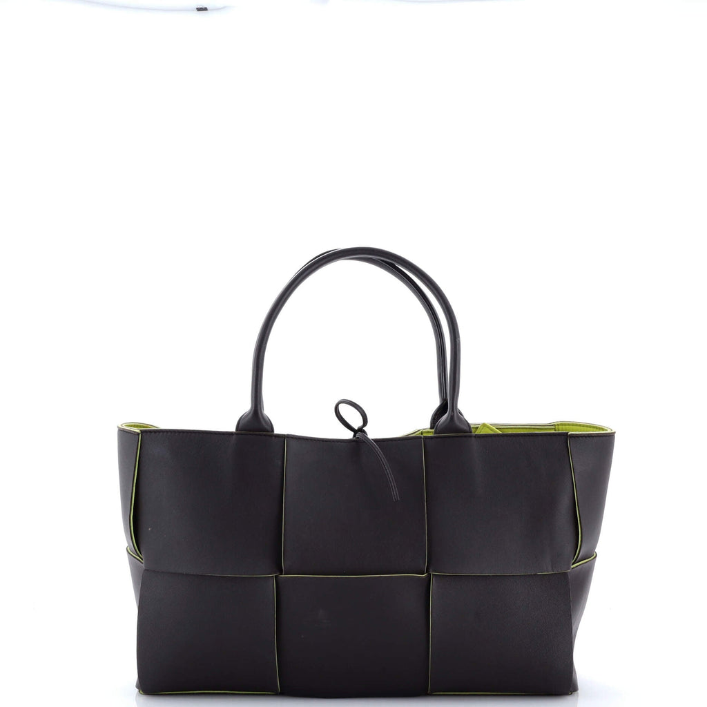 Arco Tote Maxi Intrecciato Leather Medium