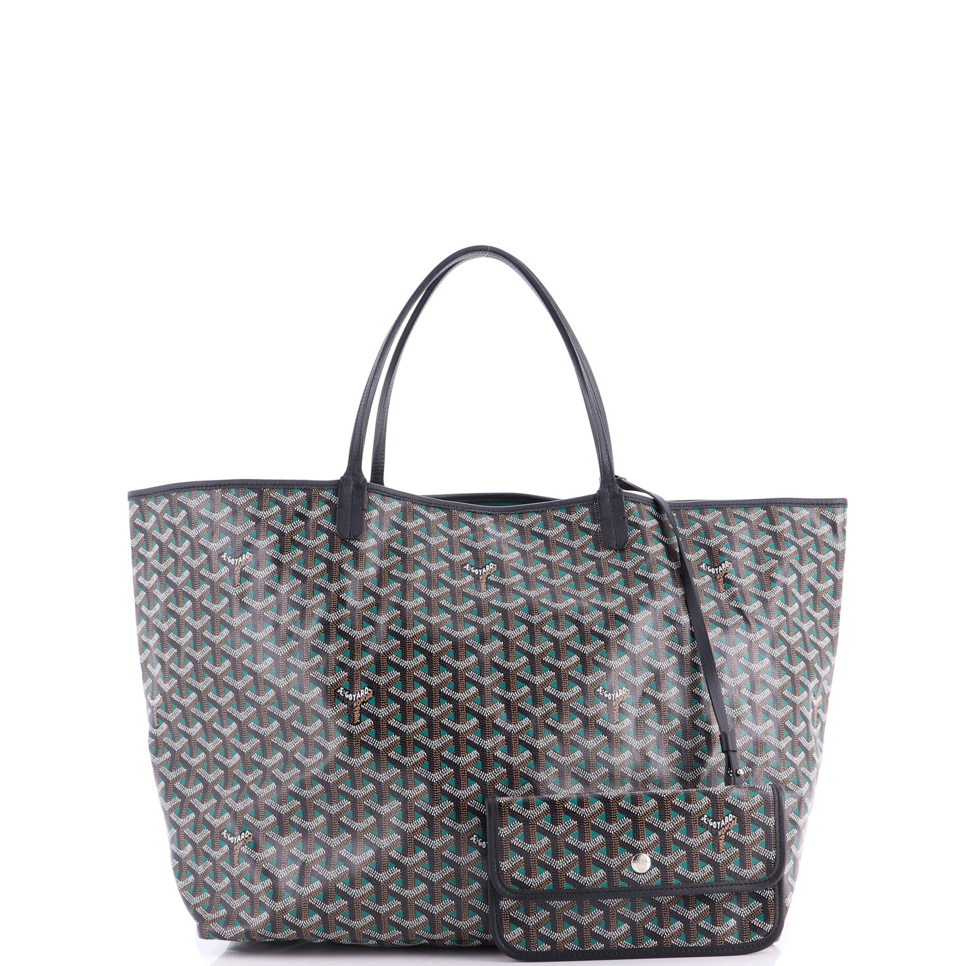 Saint Louis Tote Claire Voie Coated Canvas GM