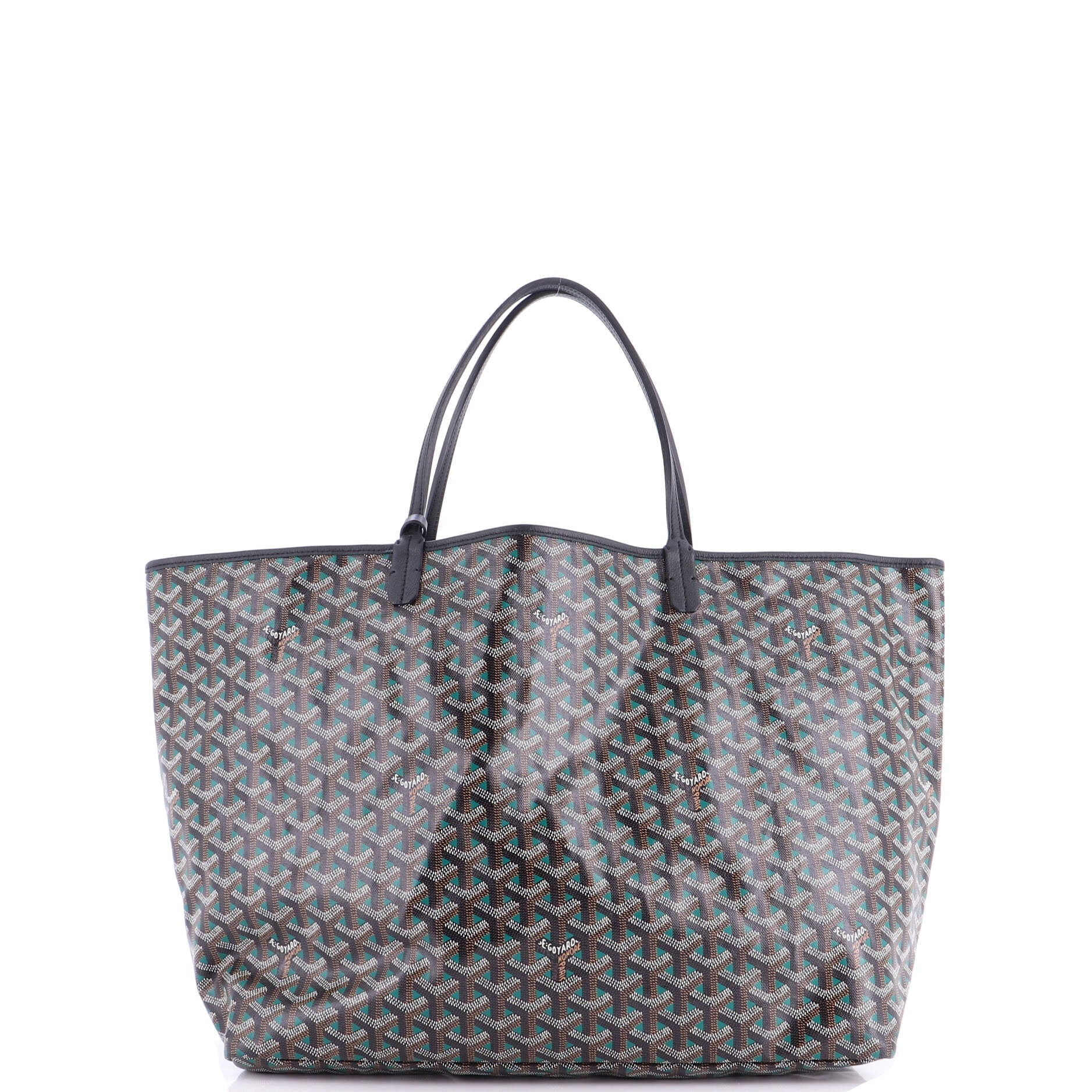Saint Louis Tote Claire Voie Coated Canvas GM