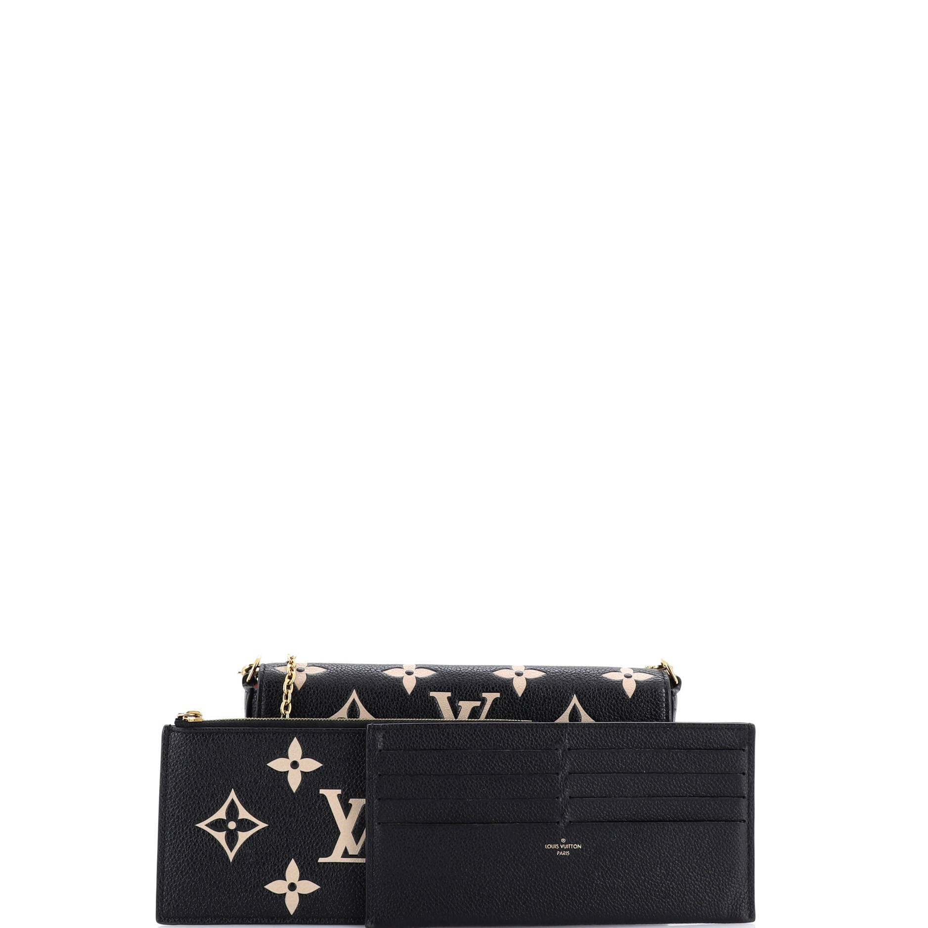 Felicie Pochette Bicolor Monogram Empreinte Giant