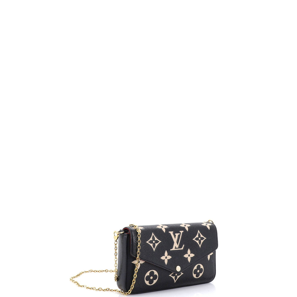 Felicie Pochette Bicolor Monogram Empreinte Giant