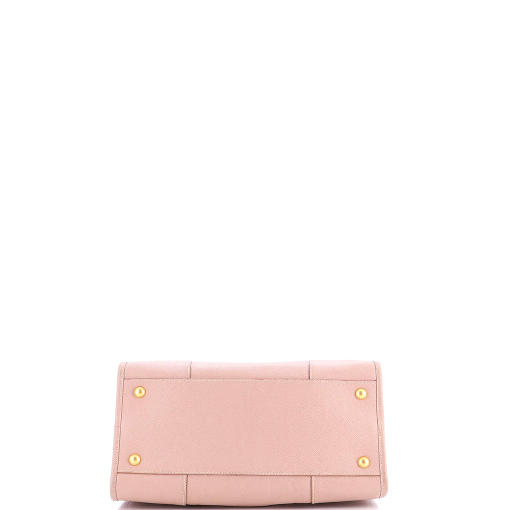 Convertible Shopping Tote Saffiano Leather Large