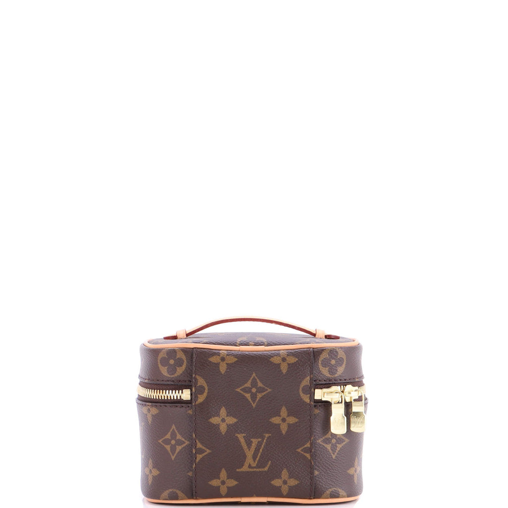 Nice Vanity Case Monogram Canvas Nano