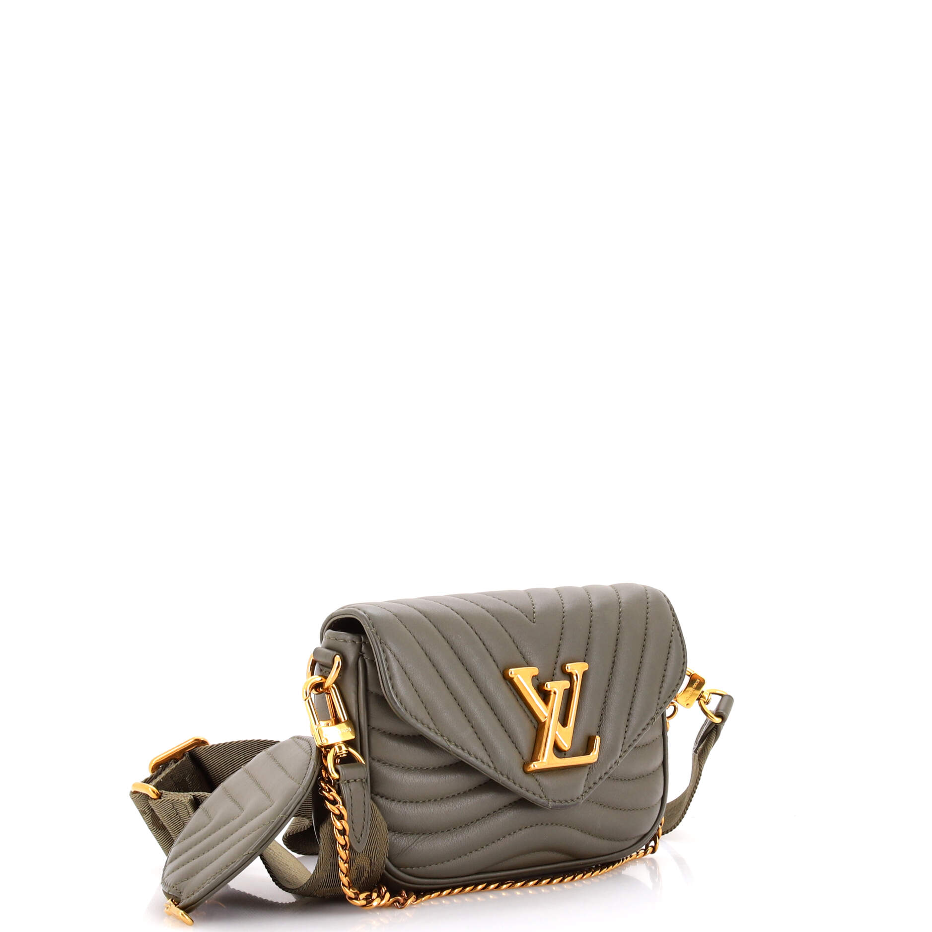 New Wave Multi Pochette Quilted Leather