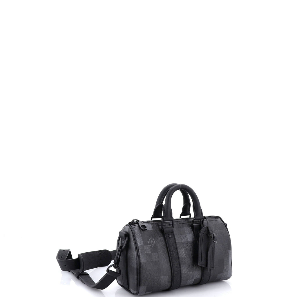 Keepall Bandouliere Bag Damoflage Canvas 25
