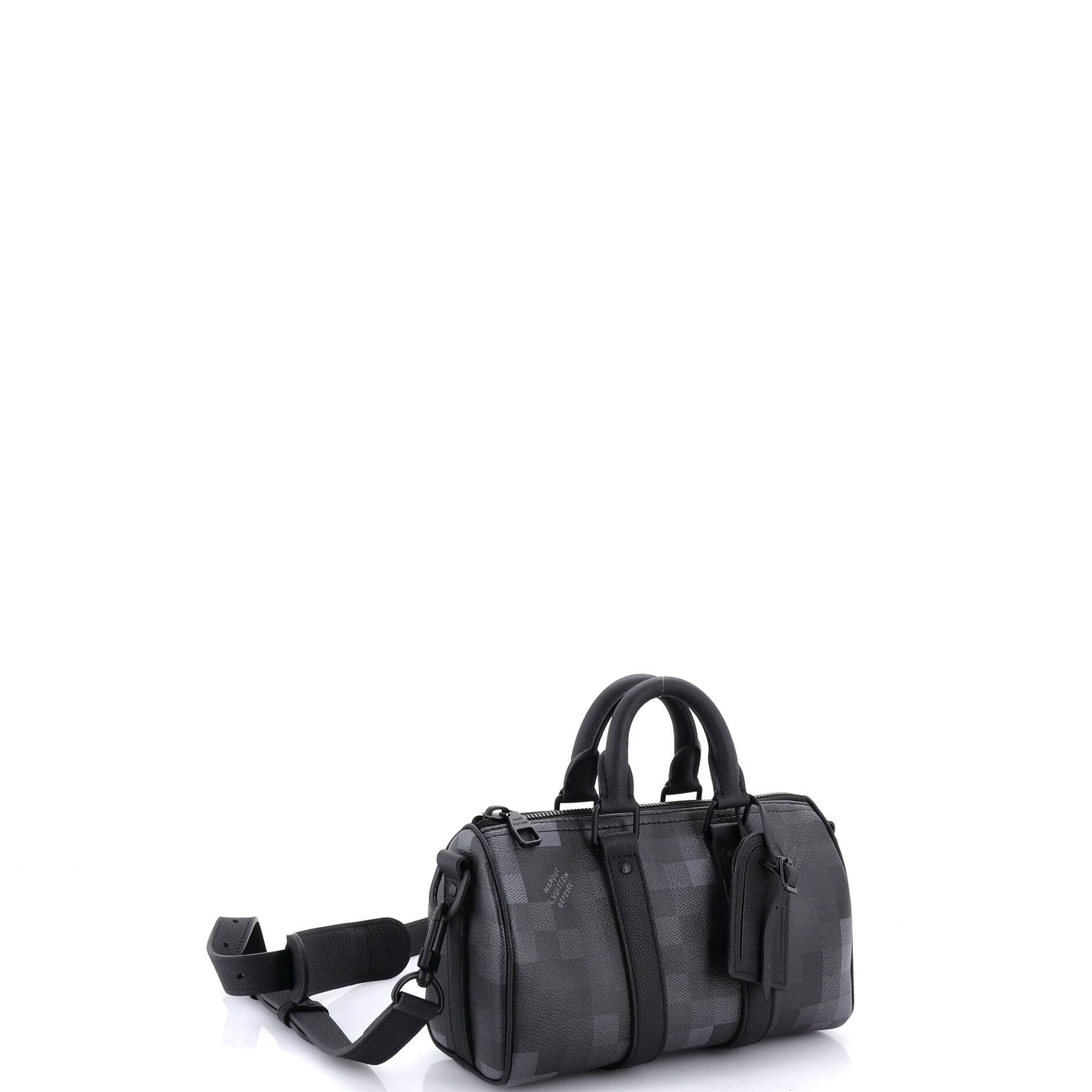 Keepall Bandouliere Bag Damoflage Canvas 25