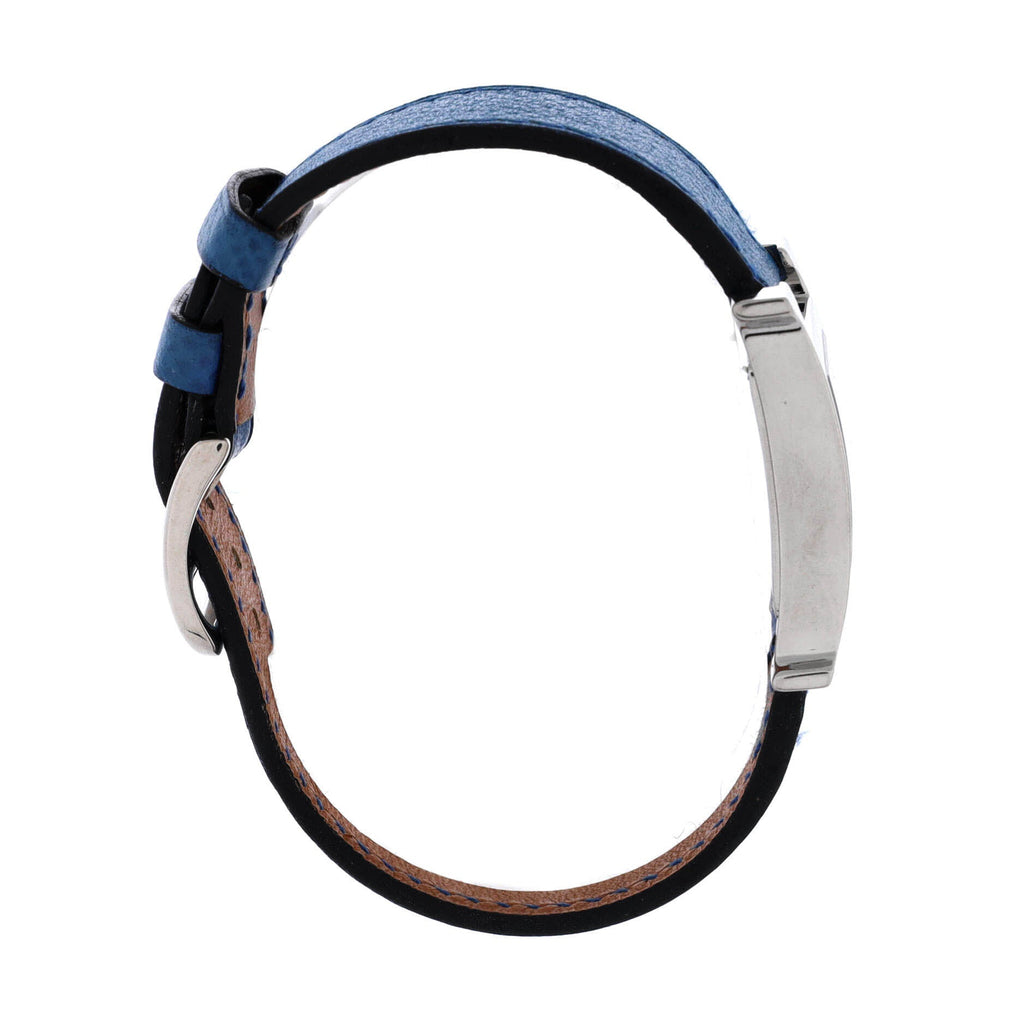 Heure H Quartz Watch Stainless Steel and Leather 21