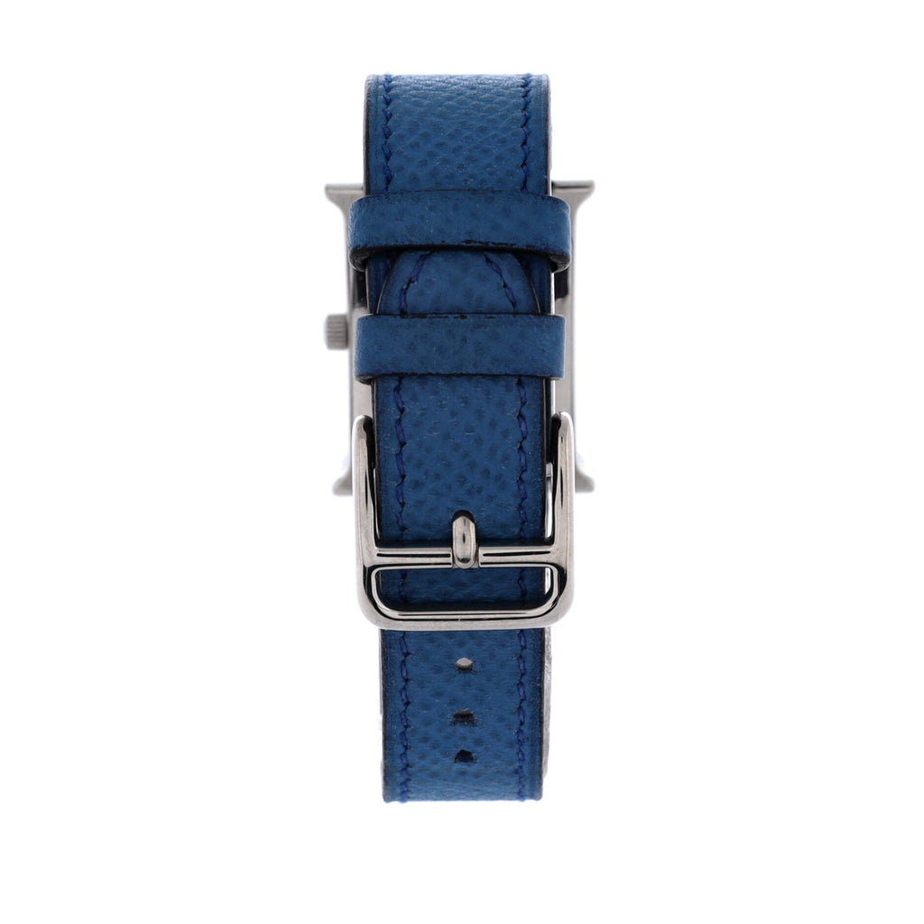 Heure H Quartz Watch Stainless Steel and Leather 21