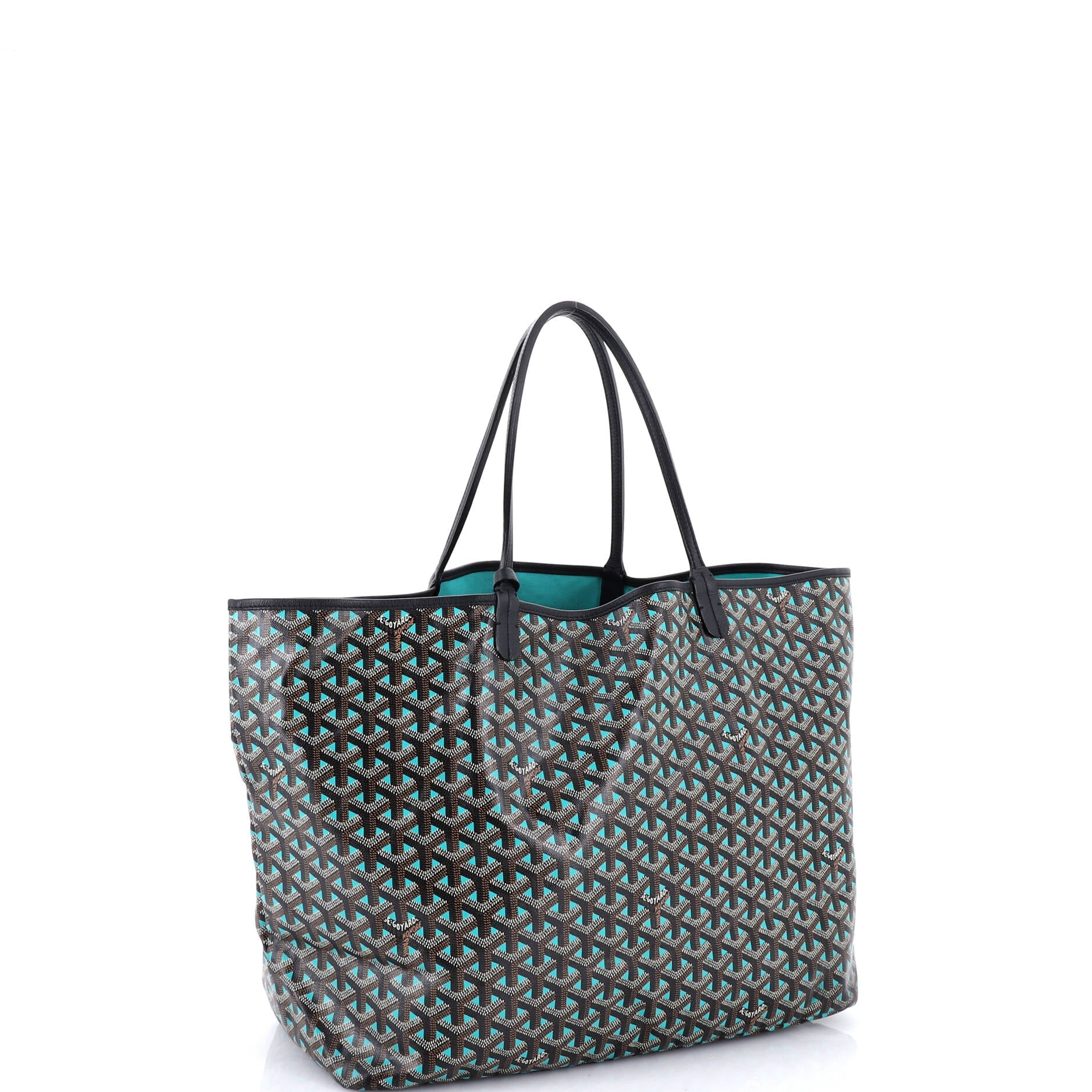 Saint Louis Tote Claire Voie Coated Canvas GM