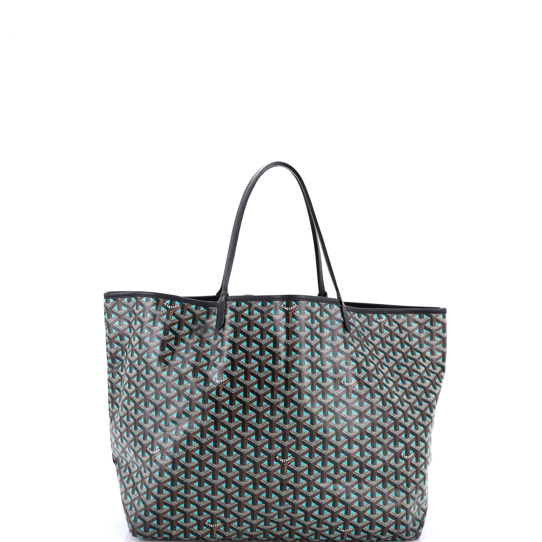 Saint Louis Tote Claire Voie Coated Canvas GM