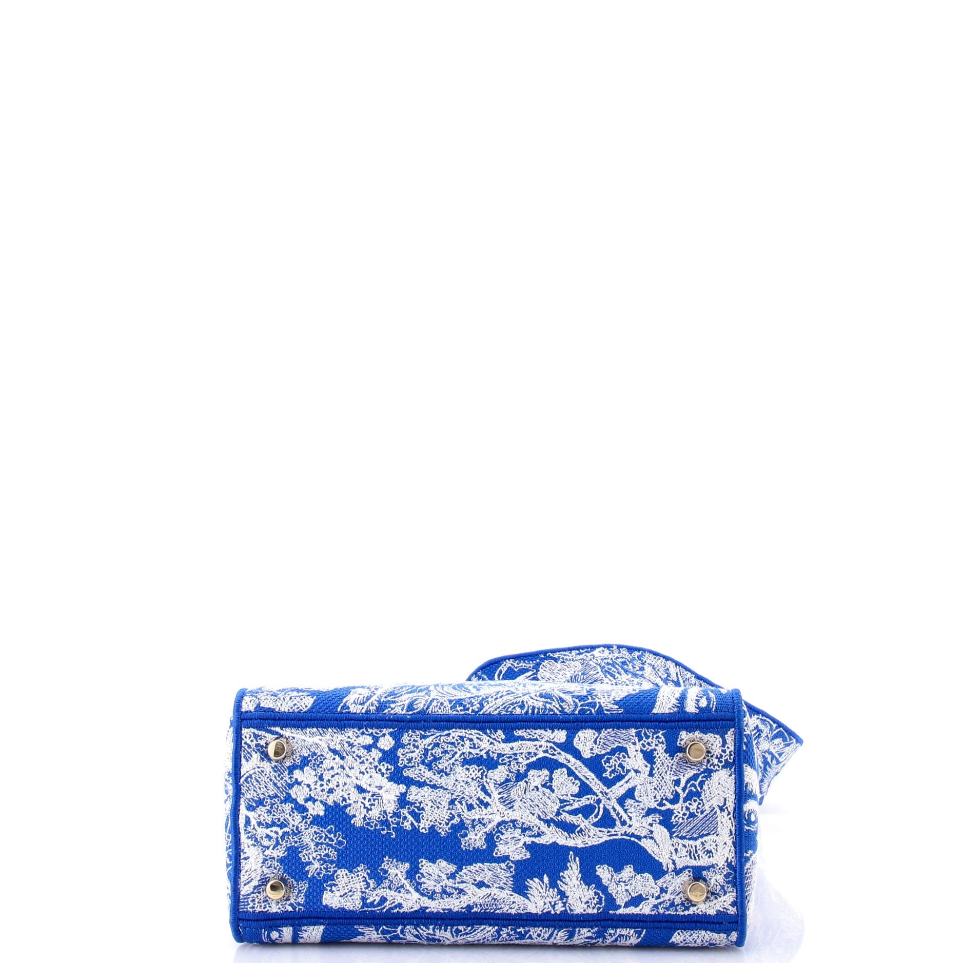 Toile de Jouy Lady D-Lite Bag Embroidered Canvas