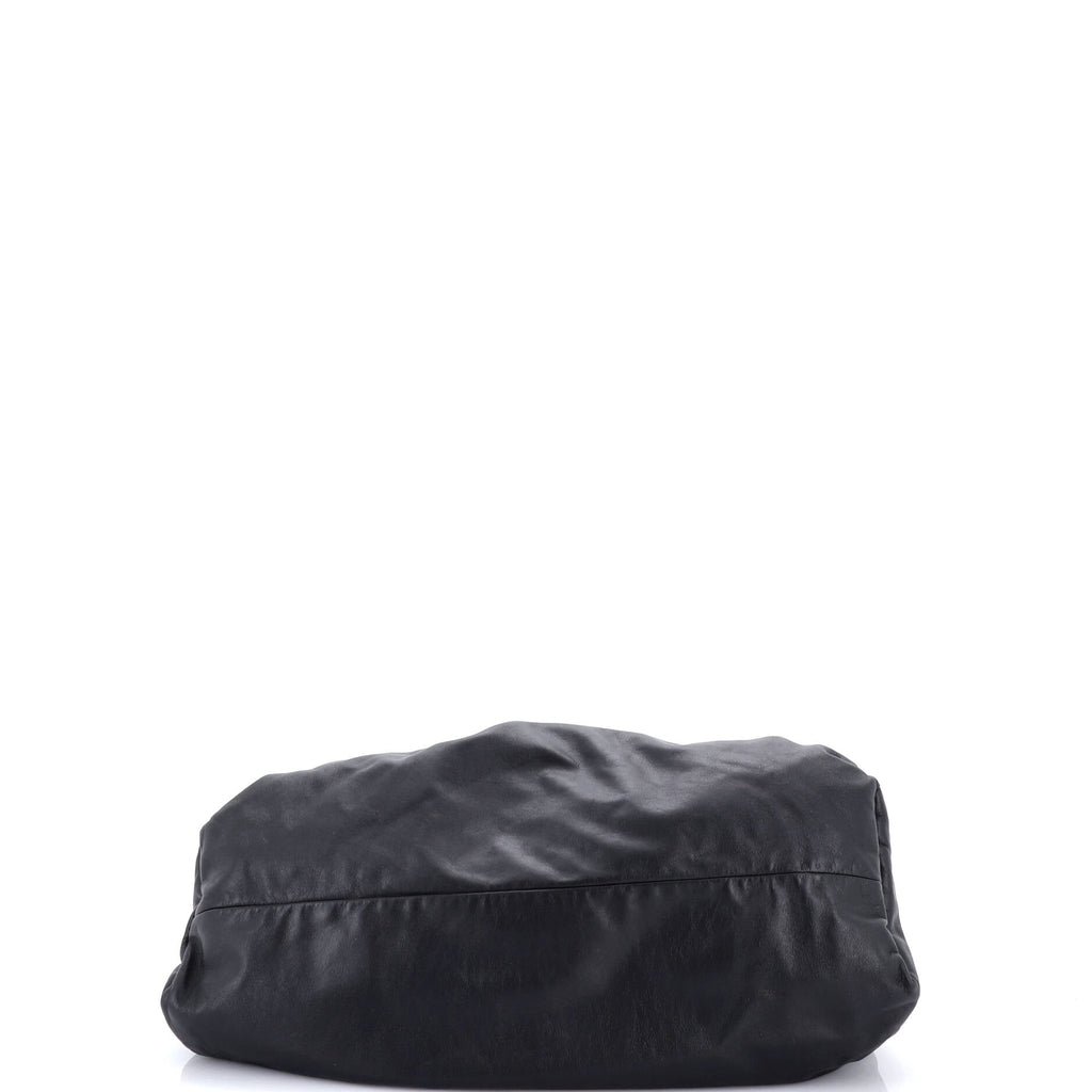 The Shoulder Pouch Leather Maxi