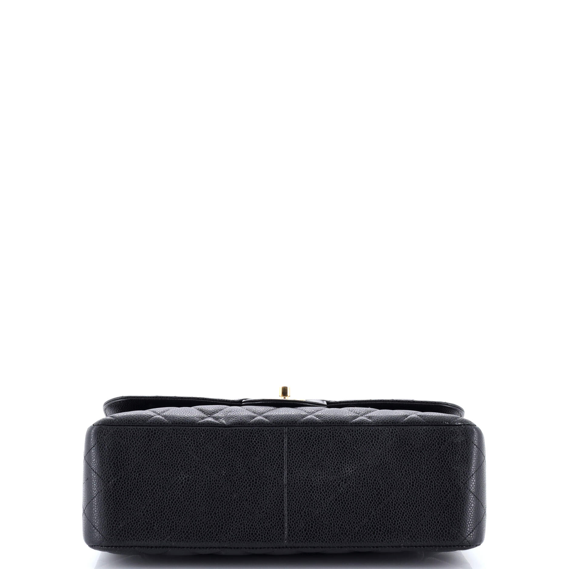Classic Double Flap Bag Quilted Caviar Jumbo